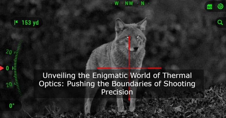 a wolf captured by a thermal camera and the h1 heading of this article on top of it