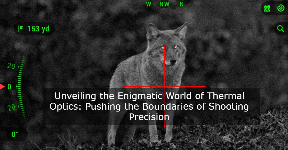 a wolf captured by a thermal camera and the h1 heading of this article on top of it